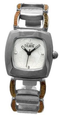 Prima Classe PCD 915/FM Stainless Steel Square Silver Geo-Design