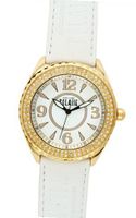 Prima Classe PCD 924S/1BB Gold PVD White Dial Crystal