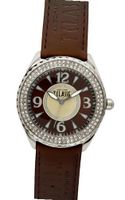 Prima Classe PCD 924S/UU Stainless Steel Brown and Beige Dial Crystal