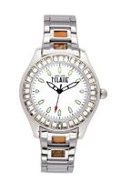 Prima Classe PCD 943S/BM Round Stainless Steel White Dial Crystal