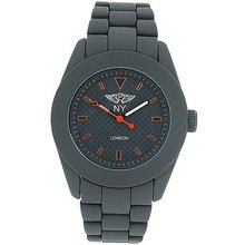 Prince London Rubberised Grey Strap PL3020