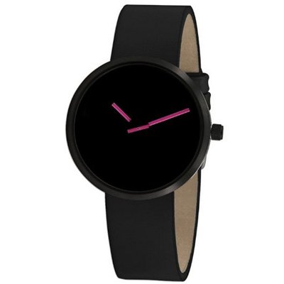 Projects 7290PB Unisex Sometimes Pink with Black Leather