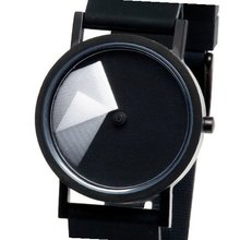 Déjà Vu White Black Silicone Band, 33m