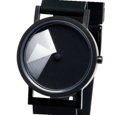 Déjà Vu White Black Silicone Band, 33m