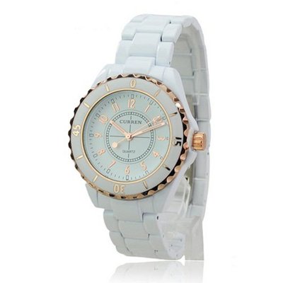 CURREN Round Dial Metal Band Japan Movt with Water Resistance and Stainless Steel Back-Golden - JUST ARRIVE!!!