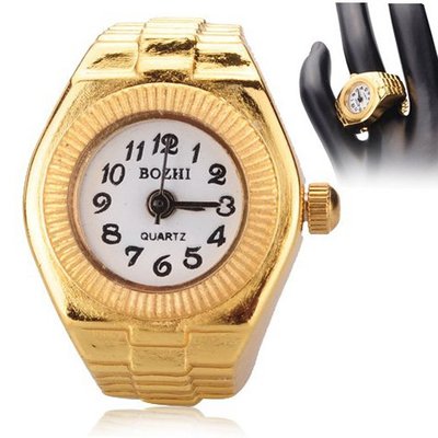 Luxury Stainless Steel Golden Ring