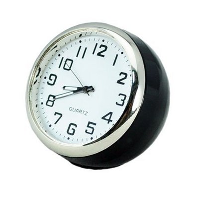 Mini Cute Quartz Movement Desk Tablet Clock Black
