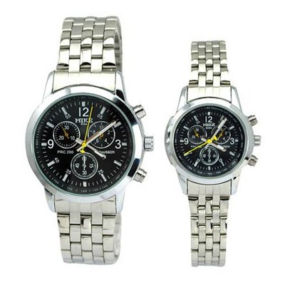 New Stylish Fashionable Water-proof Stainless Steel Quartz Movement Couples - JUST ARRIVE!!!