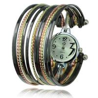 uProsperous New Beautiful Fashionable Coloful Stainless Steel Bracelet Ornaments Quartz Movement Wrist - JUST ARRIVE!!! 