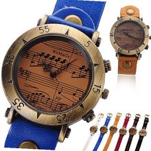 WoMaGe Retro Style Unique Design Music Score