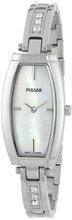 Pulsar PM2055 Analog Display Japanese Quartz Silver