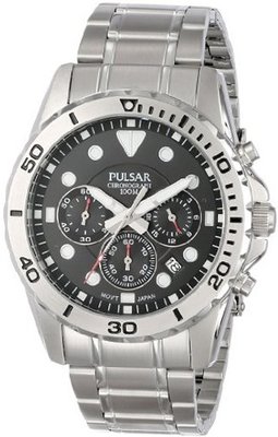 Pulsar PT3209X Analog Display Japanese Quartz Silver