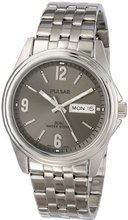 Pulsar PV3001 Analog Display Japanese Quartz Silver