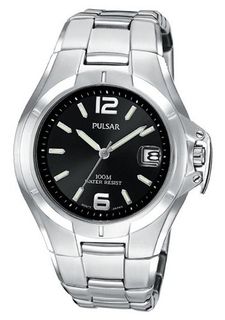 Pulsar PXH557 Sport Silver-Tone Stainless Steel