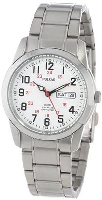 Pulsar Silver With White Dial