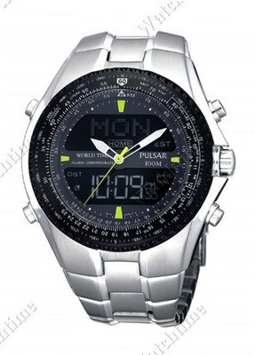 Pulsar Sport World Timer