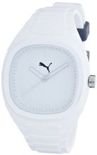 Puma Bubble Gum Large White Dial White Silicone Unisex PU102881002