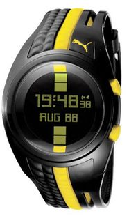 PUMA PU910471001 Shift Black and Yellow Digital