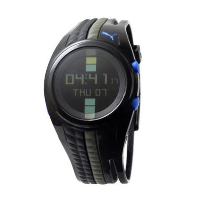 PUMA PU910471004 Shift Black and Gun Blue Digital