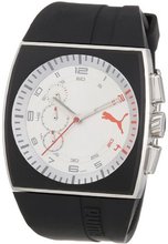 Puma Screen Silver Dial Black Rubber PU102471001