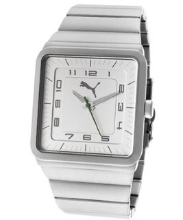 Take Pole Position Silver Dial Stainless Steel