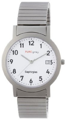 Pure Grey Titanium Gents Sapphire Glass Line Nr. 1600 W