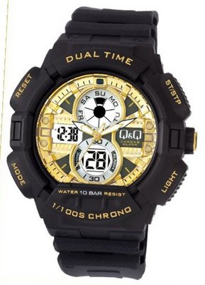 Q and Q Attractive  Dual Time Digital N Analog Sport