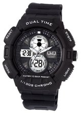 Q and Q Attractive  Dual Time Digital N Analog Sport