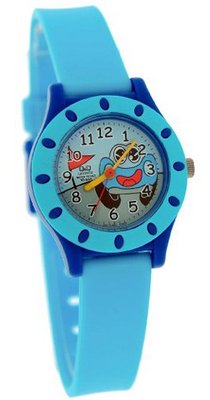 Q&Q Kid's Car with Blue Plastic Strap #VQ13J001Y