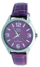 Q&Q Ladies Violet Leather Fashion C192J325Y