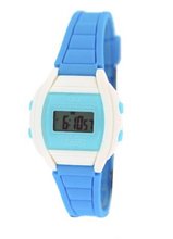 Q&Q #LL01J630Y Plastic Band Alarm LCD Digital