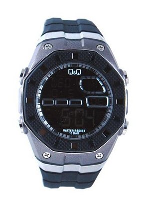 Q&Q M070J003Y Sport Digital with Resin Strap