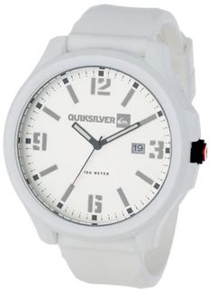 Quiksilver M154BS-WHT Beluka Silicone Oversized Analog