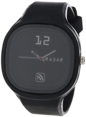 RADAR es Unisex AGBKM-0001 The Agent Interchangeable Silicone Analog