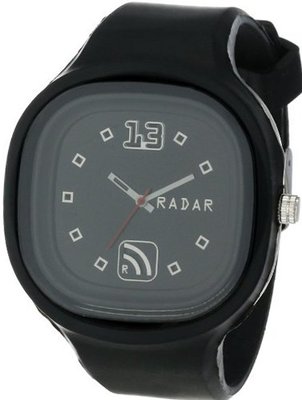 RADAR es Unisex SABLK-X001 The Special Agent Interchangeable Silicone Analog