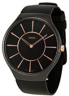 Rado True Thinline Black Ceramic Unisex R27741159