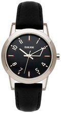 Rakani +5 32mm Black with Black Leather Band