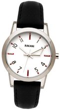 Rakani +5 32mm White with Black Leather Band