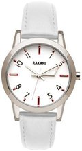 Rakani +5 32mm White with White Leather Band