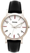 Rakani +5 40mm White with Black Leather Band