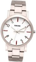 Rakani +5 40mm White with Stainless Steel Band