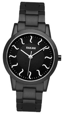 Rakani ISH 32mm Black with Black Steel Case and Band