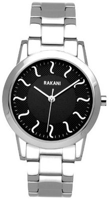 Rakani ISH 32mm Black with Stainless Steel Band