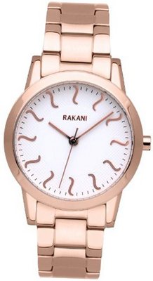Rakani ISH 32mm Rose Gold with Rose Gold Steel Band