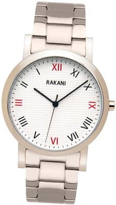 Rakani Running Behind 40mm Checkered with Stainless Steel Band