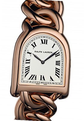 Ralph Lauren The Ralph Lauren Stirrup Link Model - Rose Gold