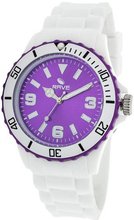 Rave Two-Tone Small RV1149 Midsize with white Silicone Band