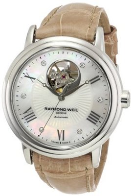 Raymond Weil 2827-L4-00966 Maestro Analog Display Swiss Automatic Champagne