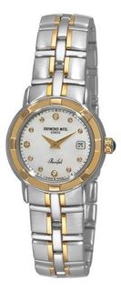 Raymond Weil 9440-STG-97081 Parsifal Diamond Accented 18k Gold-Plated and Stainless Steel