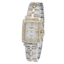 Raymond Weil 9740-STS-00995 Parsifal Diamond Accented 18k Gold-Plated and Stainless Steel